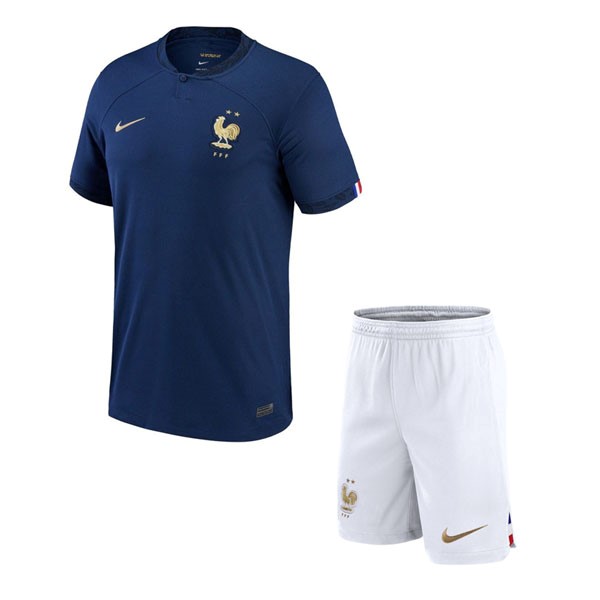 Camiseta Francia Replica Primera Ropa Niño 2022/23